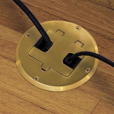 recessed floor socket outlet